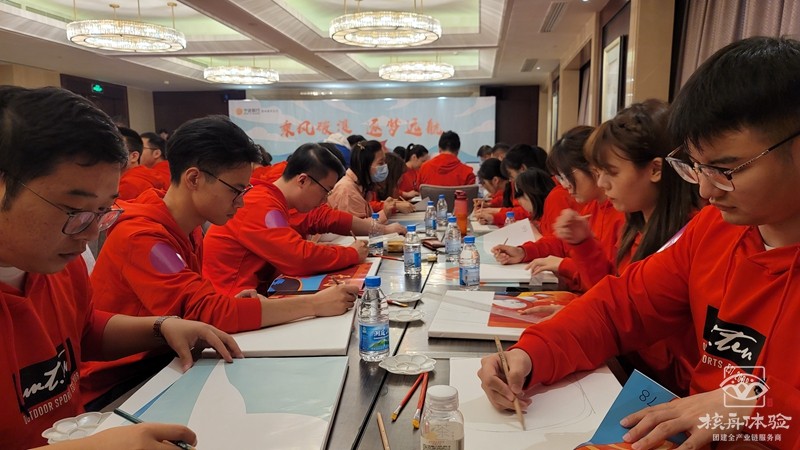 寧波銀行蘇州吳中支行共繪藍圖主題團建